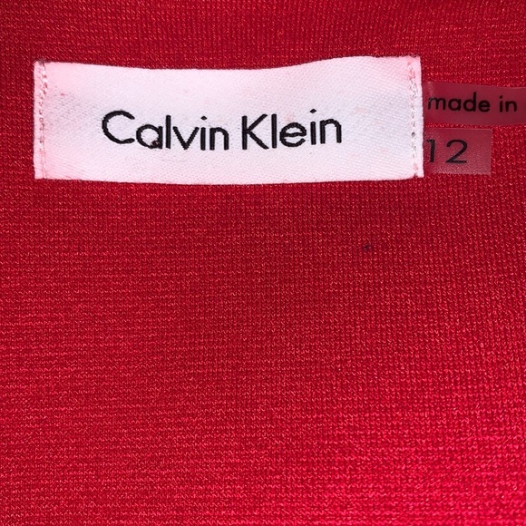 Calvin Klein Sleeveless dress size 12 good cond - Picture 3 of 4
